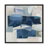 Blue Dimension I | Framed Canvas