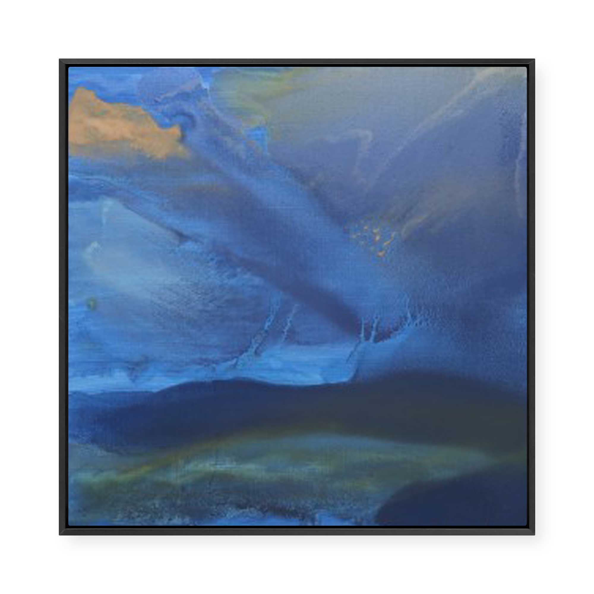 Blue Jasmine | Framed Canvas