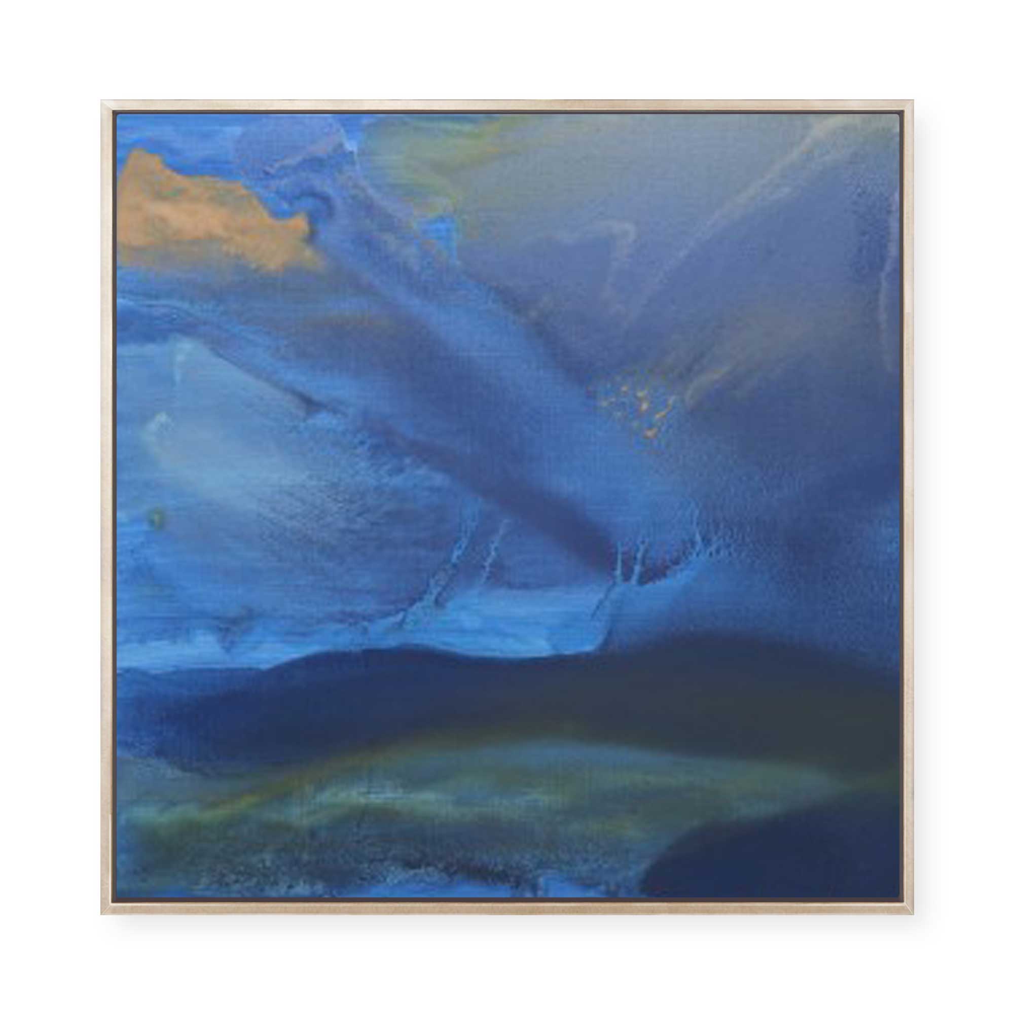 Blue Jasmine | Framed Canvas
