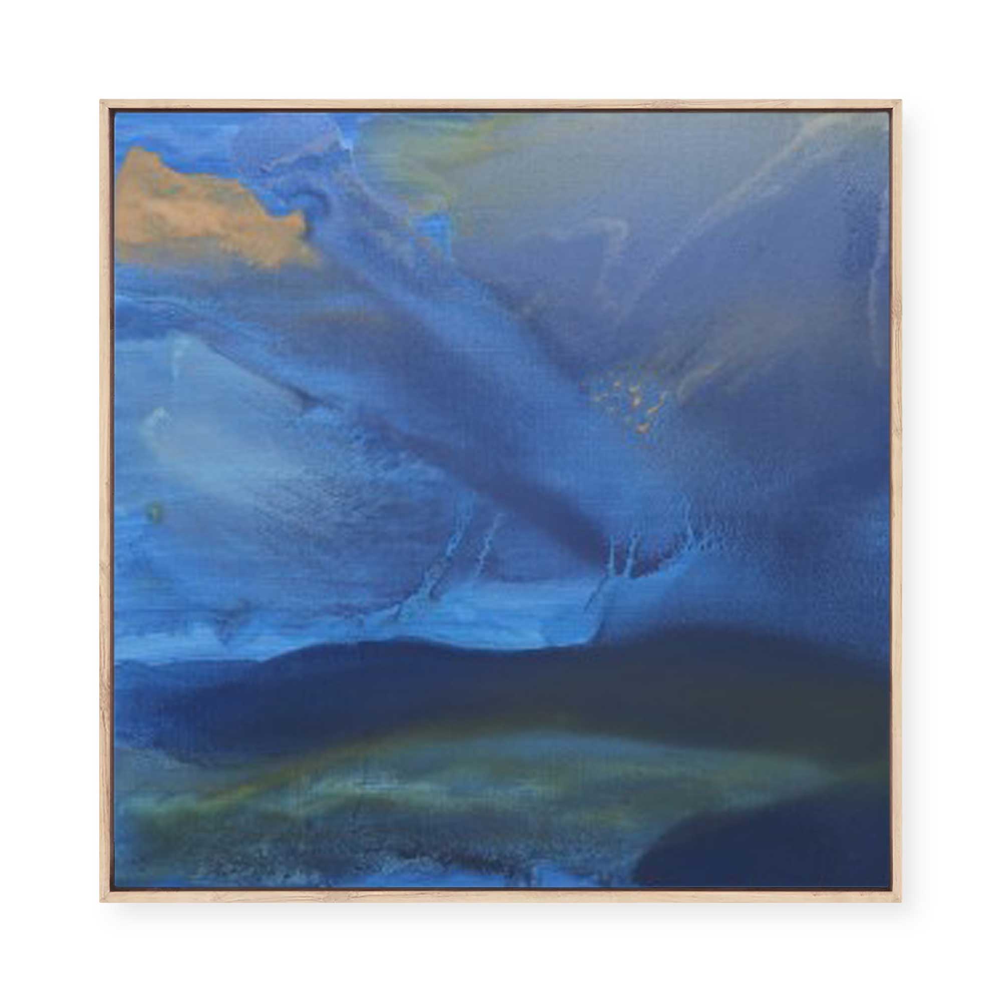 Blue Jasmine | Framed Canvas