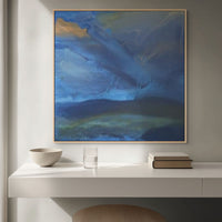 Blue Jasmine | Framed Canvas