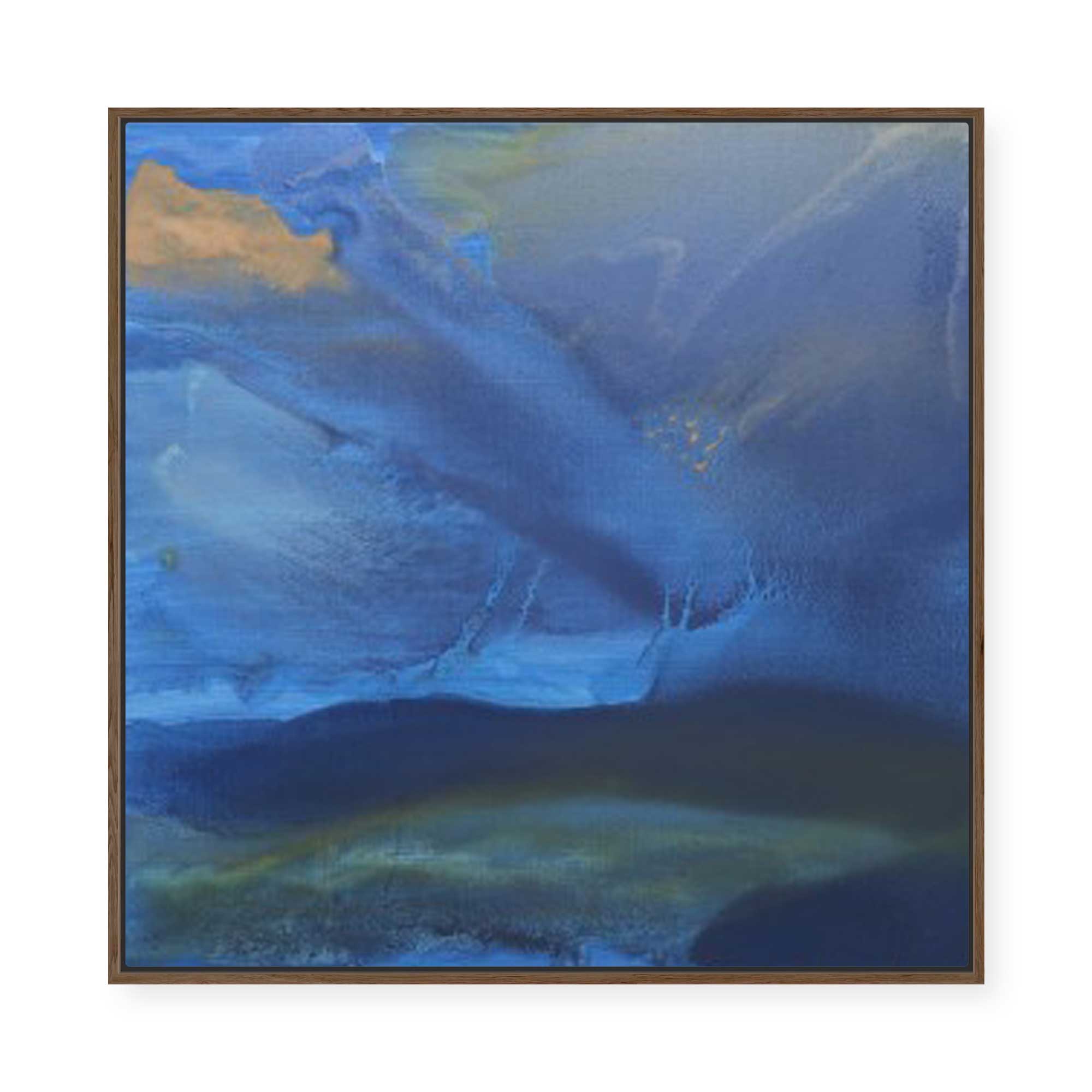 Blue Jasmine | Framed Canvas