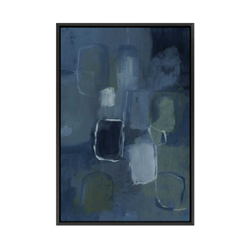 Blue Jean Baby II | Framed Canvas