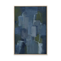 Blue Jean Baby I | Framed Canvas