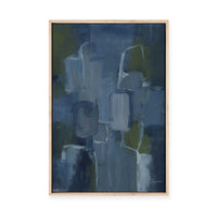 Blue Jean Baby I | Framed Canvas