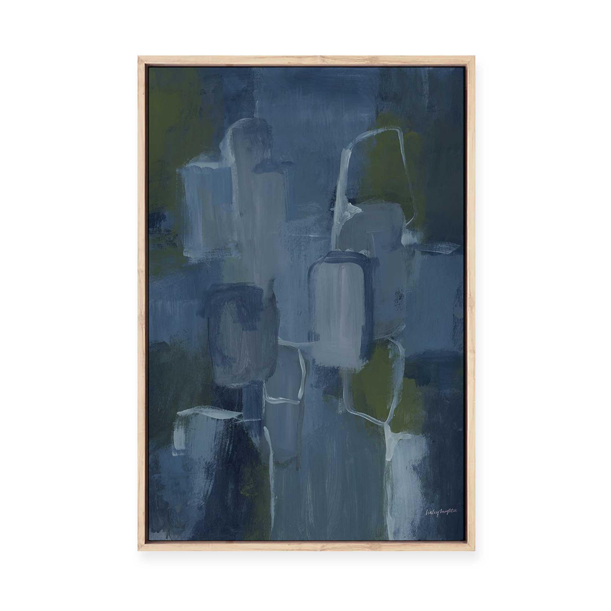 Blue Jean Baby I | Framed Canvas