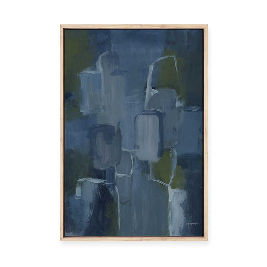 Blue Jean Baby I | Framed Canvas