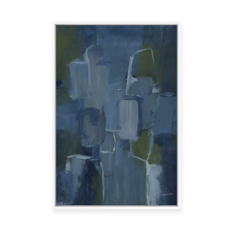 Blue Jean Baby I | Framed Canvas
