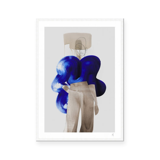 Blue Knit #2 | Fine Art Print | Peytil