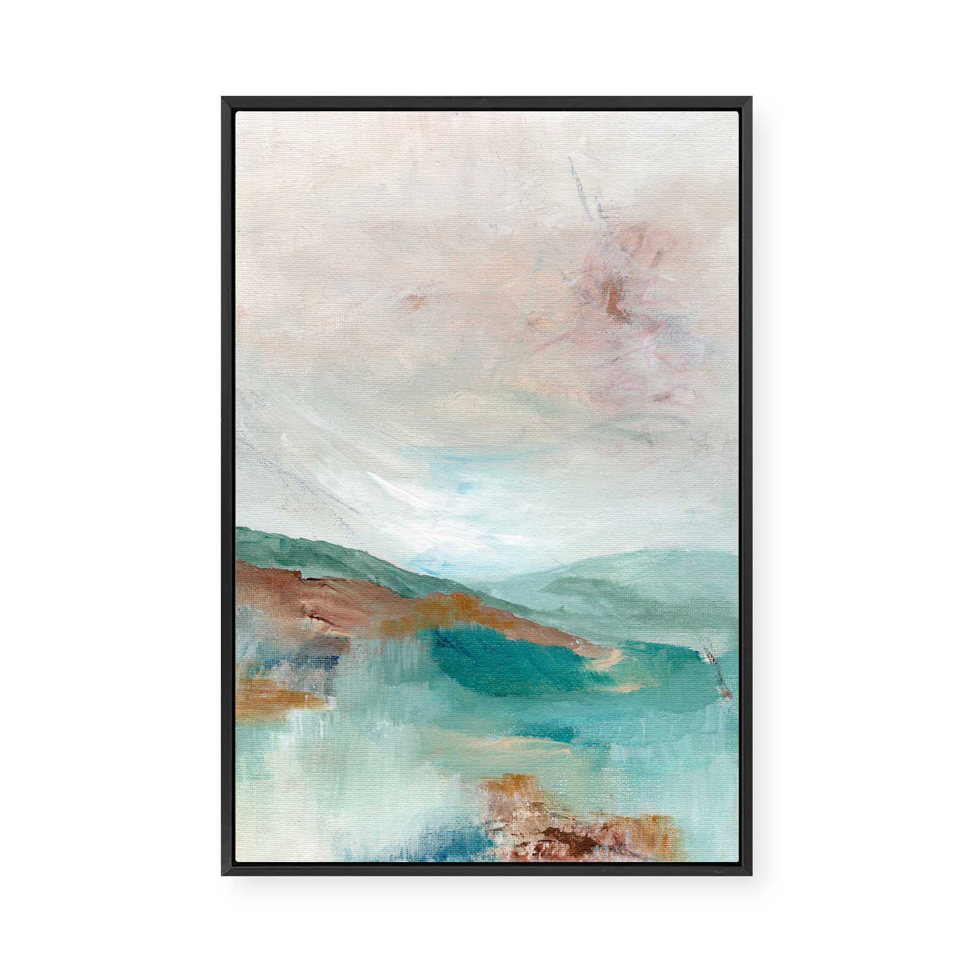 Blue Pearl | Framed Canvas