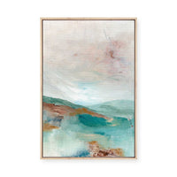 Blue Pearl | Framed Canvas