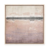 Blush Horizon I | Framed Canvas