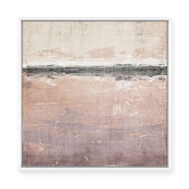 Blush Horizon I | Framed Canvas