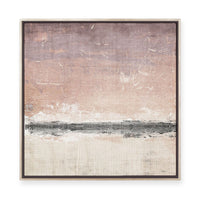 Blush Horizon II | Framed Canvas