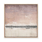 Blush Horizon II | Framed Canvas