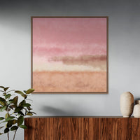 Blush Mist I | Framed Canvas