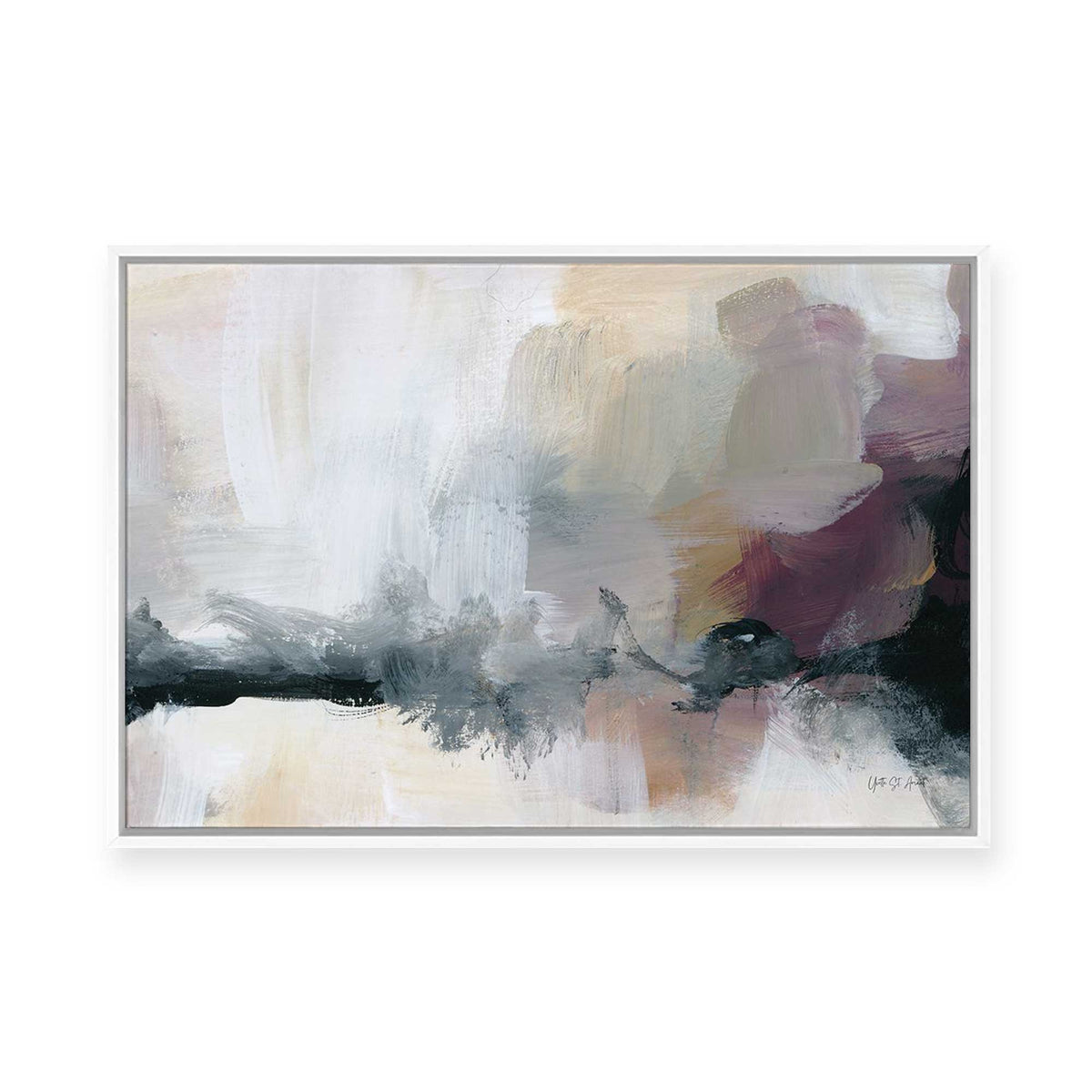 Bluster II | Framed Canvas
