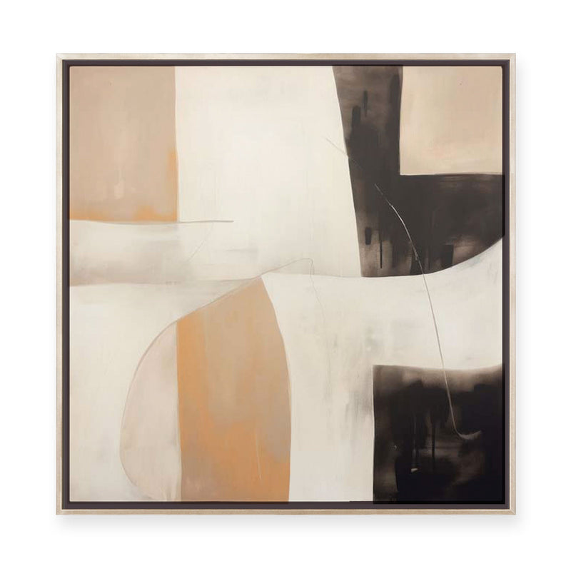 Bold Minimalist Abstraction I | Framed Canvas