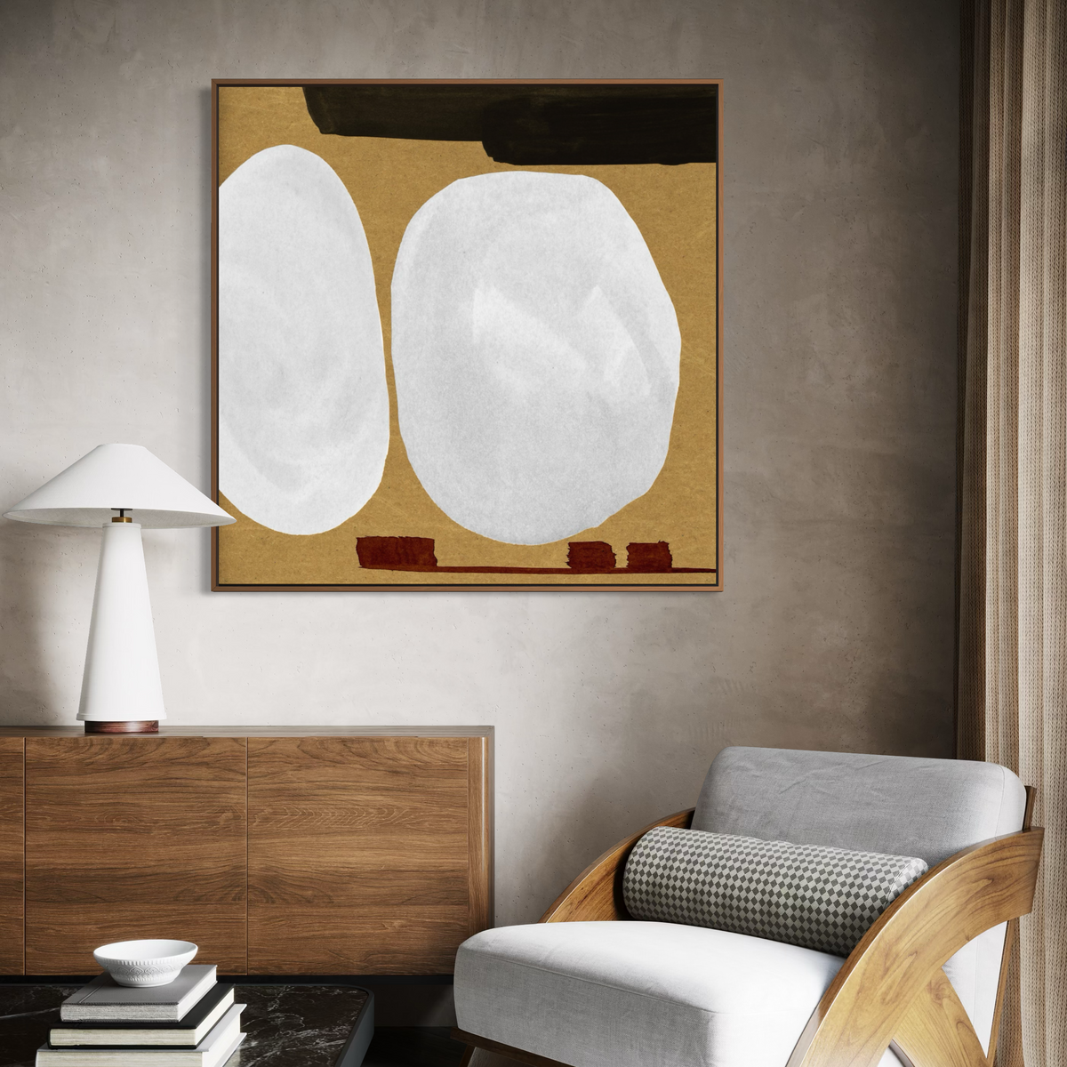 Bold | Framed Canvas