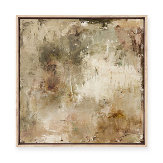 Bonfires in the Sand | Framed Canvas