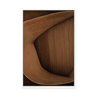 Caramel Lines II | Framed Canvas