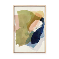 Brush and Whisper II | Framed Canvas