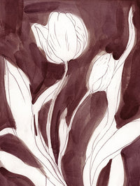 Burgundy Tulip I
