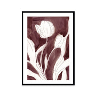Burgundy Tulip I