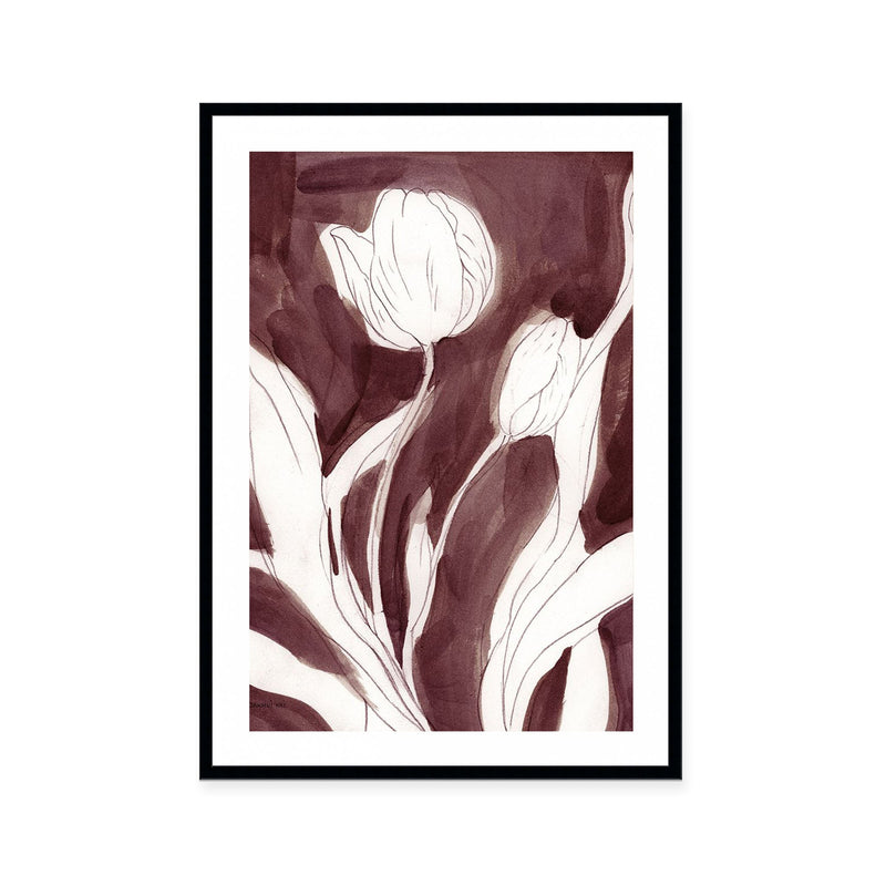Burgundy Tulip I