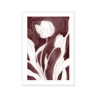 Burgundy Tulip I