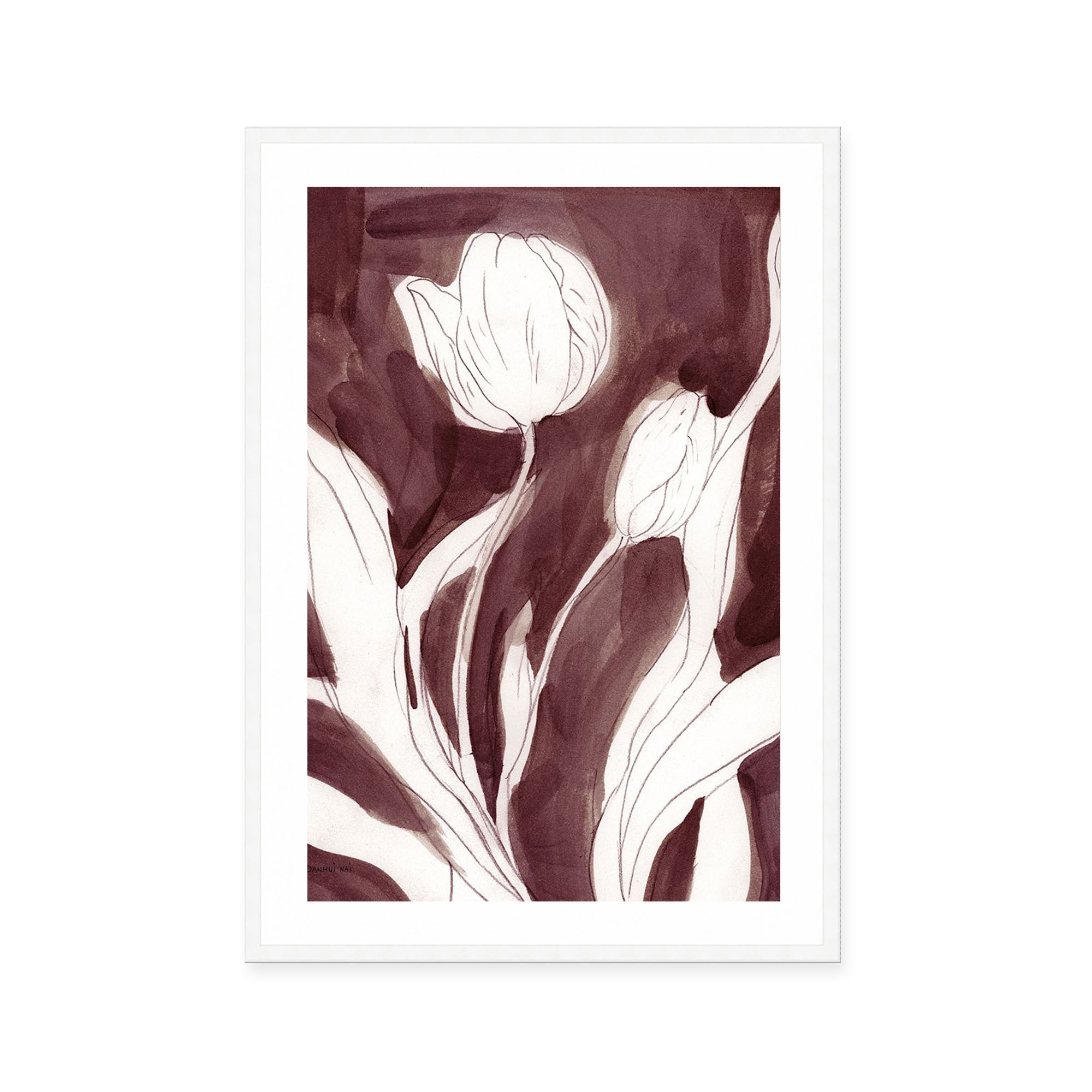 Burgundy Tulip I