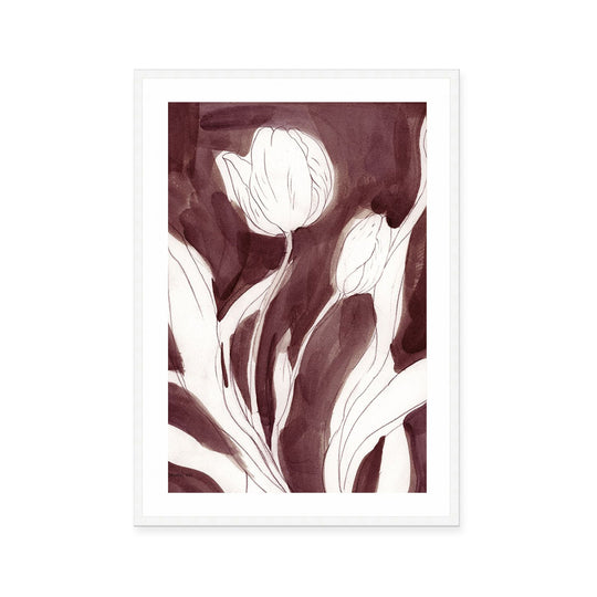 Burgundy Tulip I