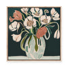 Burning Petals II | Framed Canvas