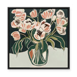 Burning Petals I | Framed Canvas