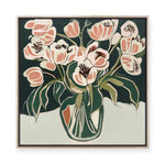 Burning Petals I | Framed Canvas