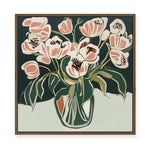 Burning Petals I | Framed Canvas