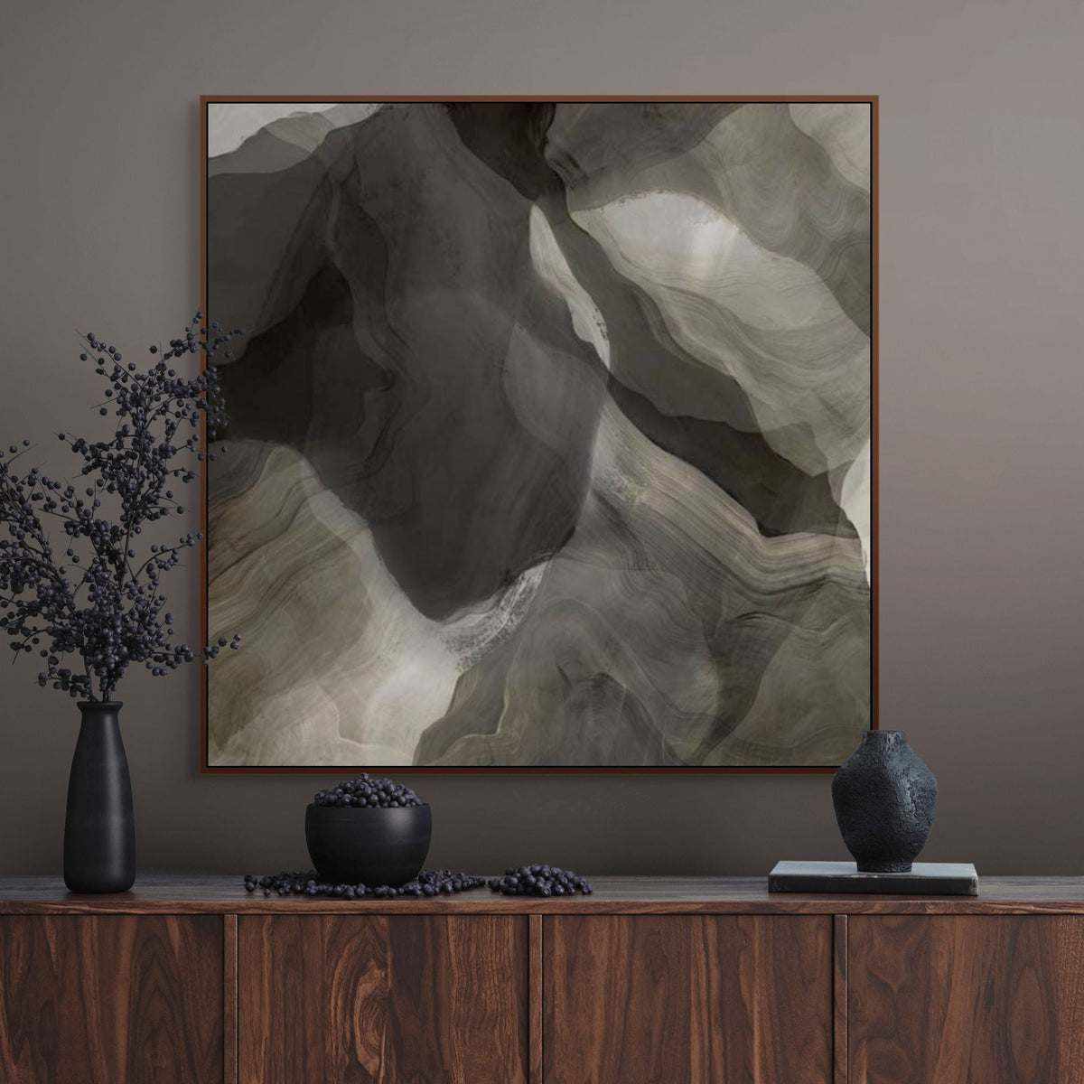 Carved by Time II | Framed Canvas