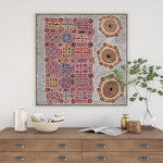 Janganpa Jukurrpa (Brush-tail  Possum Dreaming) Mawurrji No.1 | Framed Canvas Print