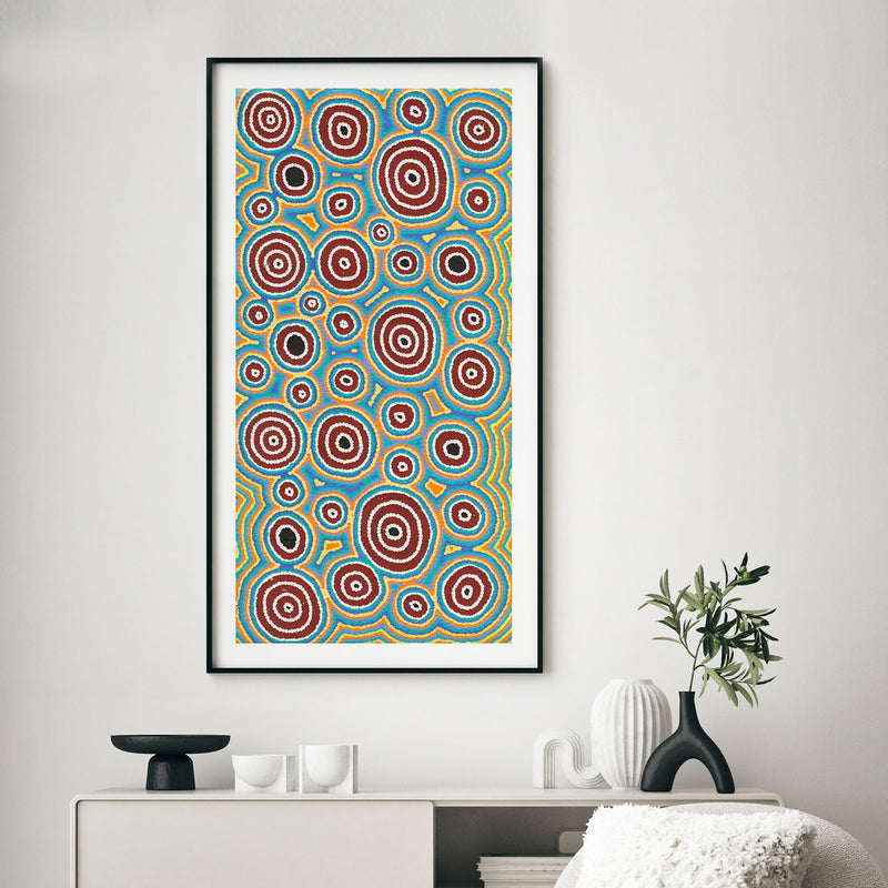 Janganpa Jukurrpa (Brush-tail  Possum Dreaming) Mawurrji No.2