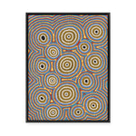 Janganpa Jukurrpa (Brush-tail  Possum Dreaming) Mawurrji No.3 | Framed Canvas Print