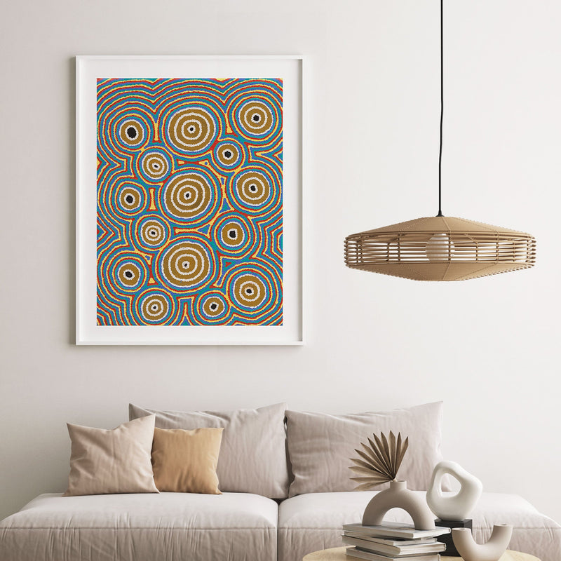 Janganpa Jukurrpa (Brush-tail  Possum Dreaming) Mawurrji No.3