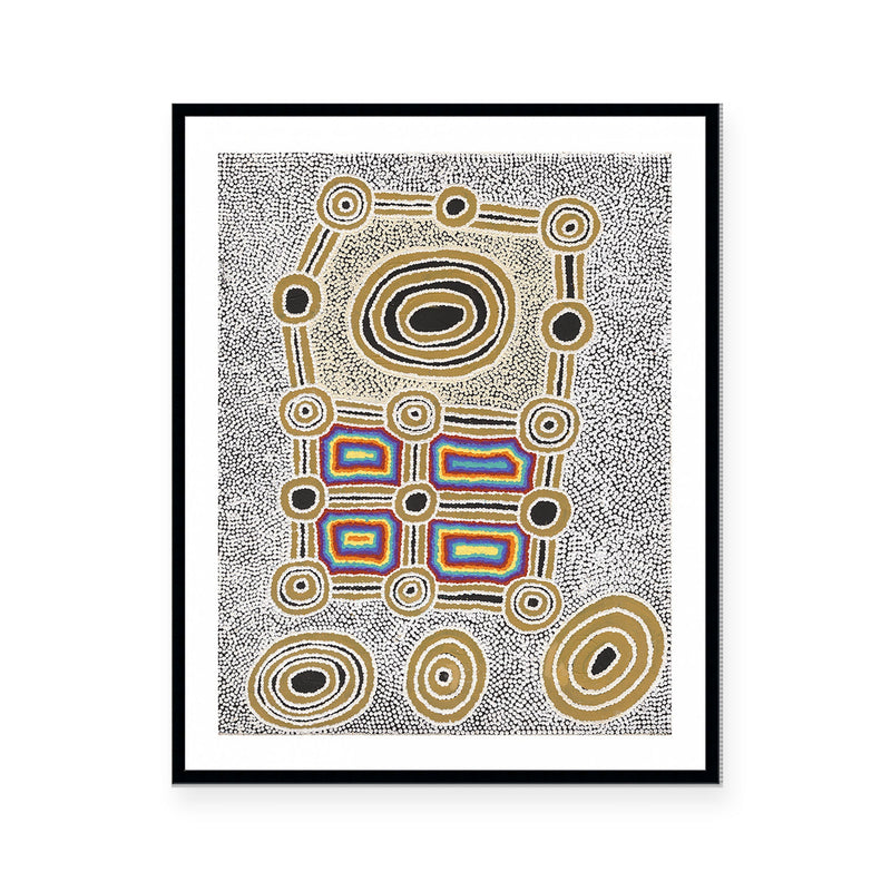 Janganpa Jukurrpa (Brush-tail  Possum Dreaming) Mawurrji No.4