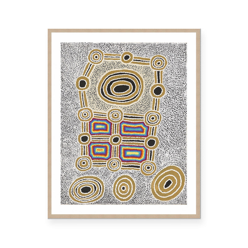 Janganpa Jukurrpa (Brush-tail  Possum Dreaming) Mawurrji No.4
