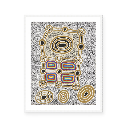 Janganpa Jukurrpa (Brush-tail  Possum Dreaming) Mawurrji No.4