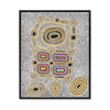 Janganpa Jukurrpa (Brush-tail  Possum Dreaming) Mawurrji No.4 | Framed Canvas Print