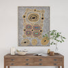 Janganpa Jukurrpa (Brush-tail  Possum Dreaming) Mawurrji No.4 | Framed Canvas Print