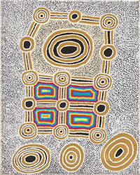 Janganpa Jukurrpa (Brush-tail  Possum Dreaming) Mawurrji No.4 | Original Artwork