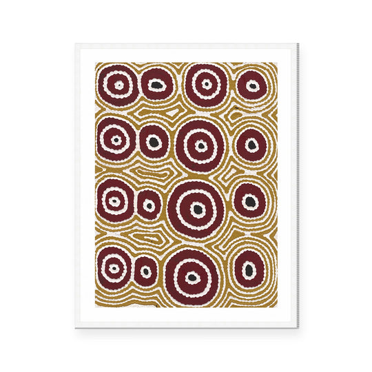 Janganpa Jukurrpa (Brush-tail  Possum Dreaming) Mawurrji No.5