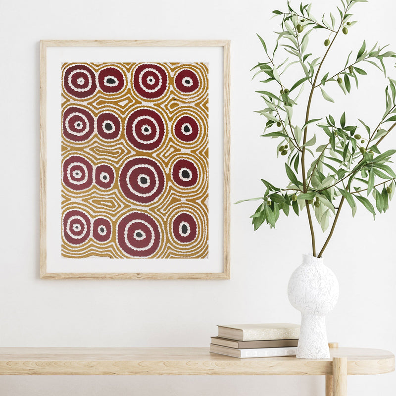 Janganpa Jukurrpa (Brush-tail  Possum Dreaming) Mawurrji No.5
