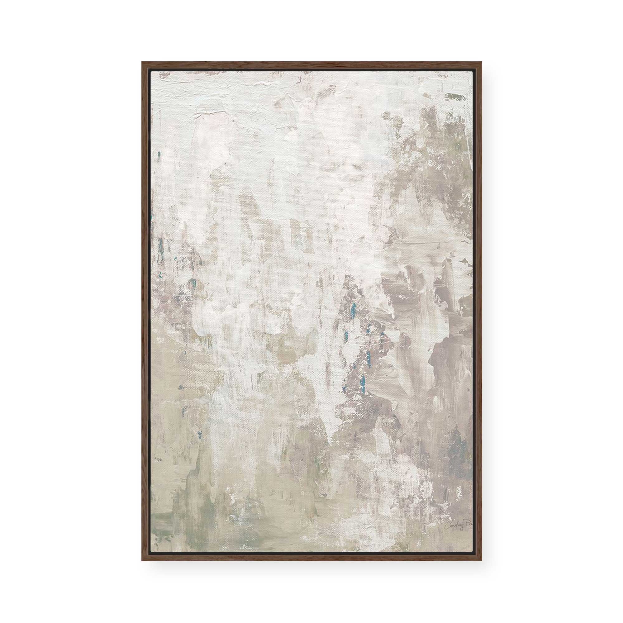 Clay Neutral II | Framed Canvas